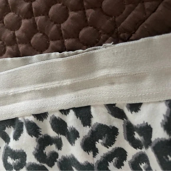 Pact Leopard Print Bralette - Black and Cream - Picture 4 of 4